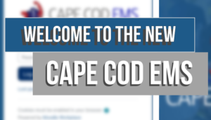 Banner for new Cape Cod EMS site